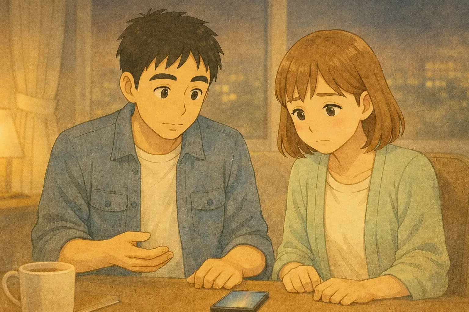  iPhoneの次をどうするか、落ち着いて考え始めるひろとと陽菜