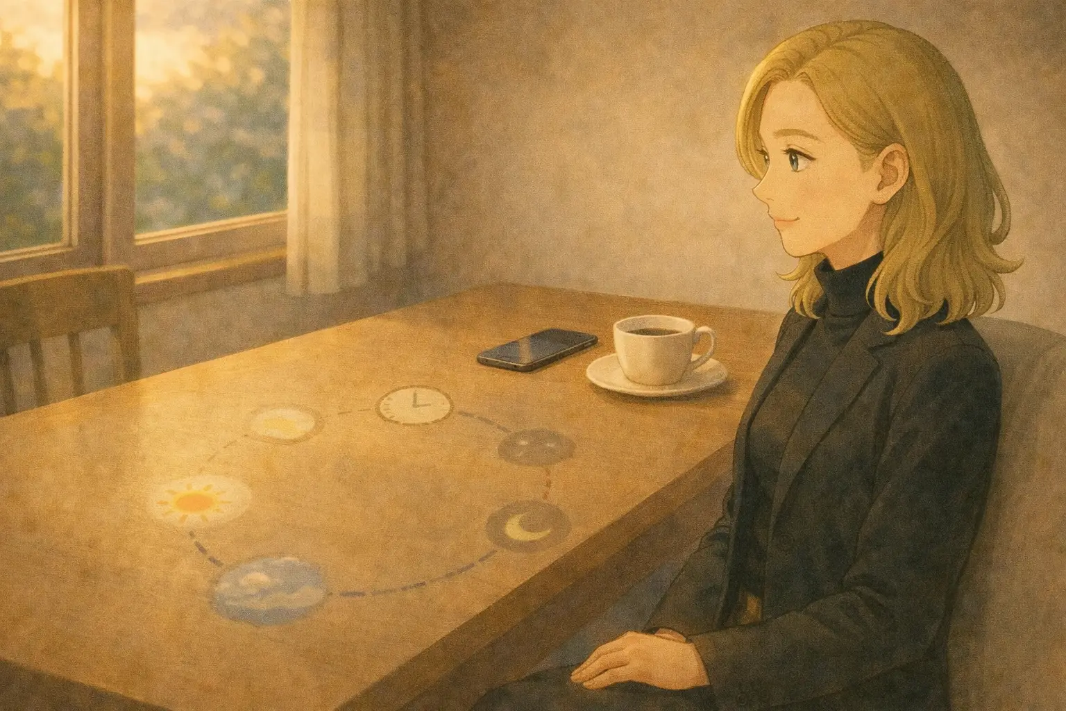 バッテリーを時間ではなく一日の流れで考える導入イメージ