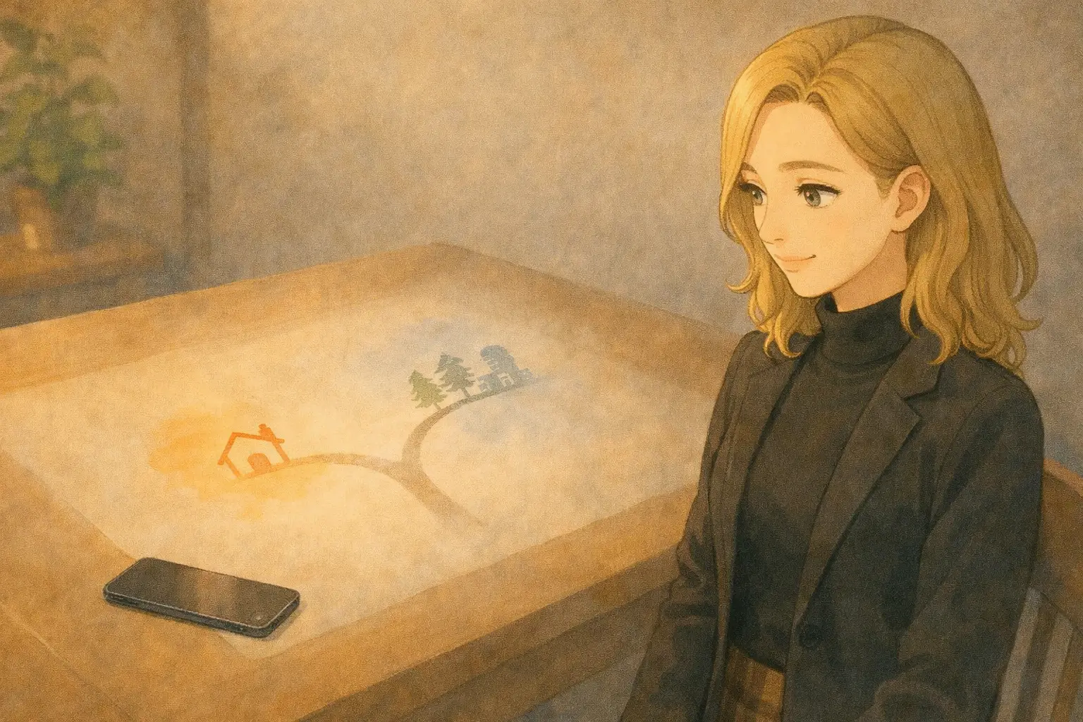 iPhone Airのバッテリーを生活リズムと照らし合わせるイメージ