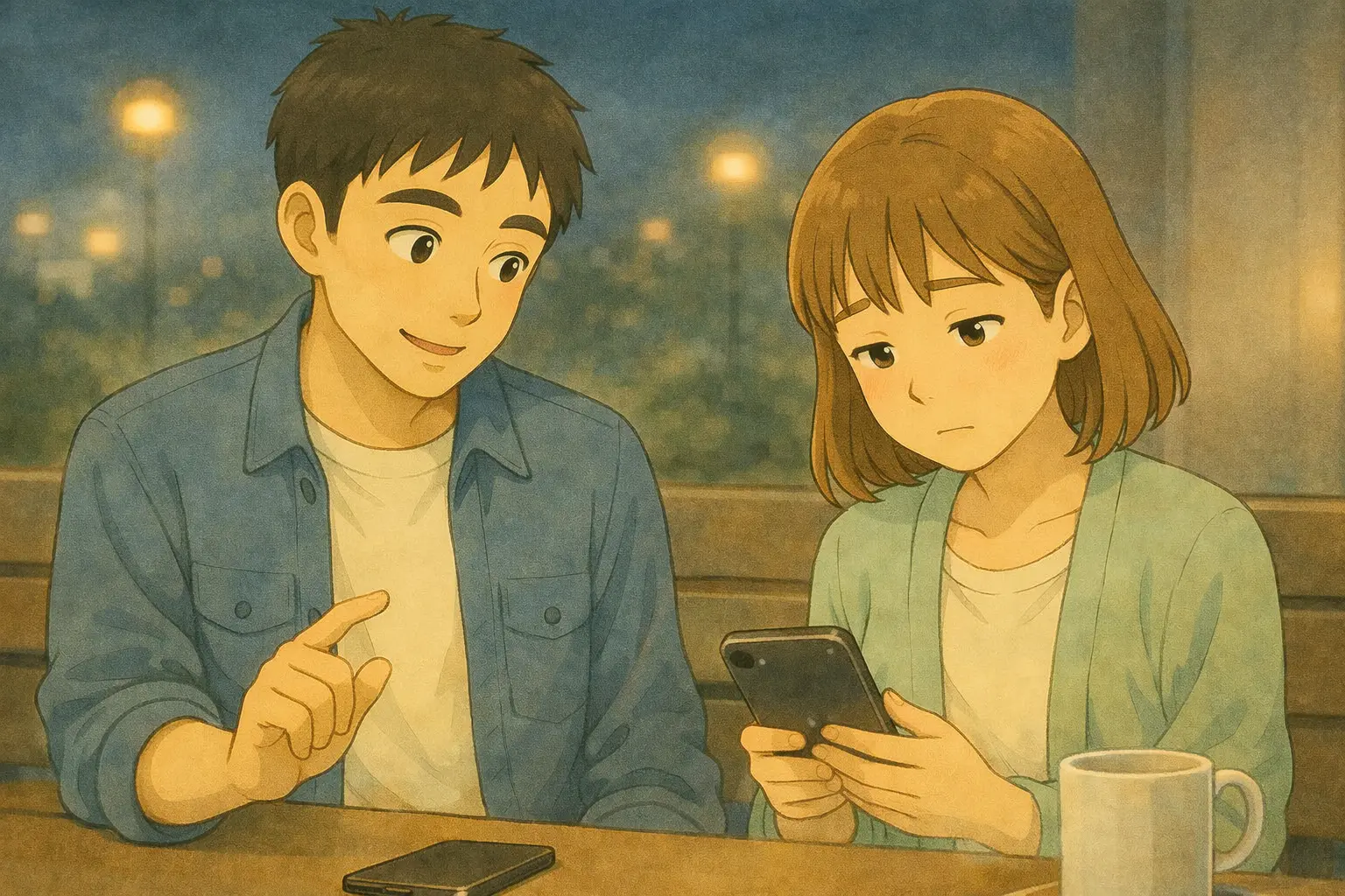 比較ではなく、自分の基準を探し始めるひろとと陽菜