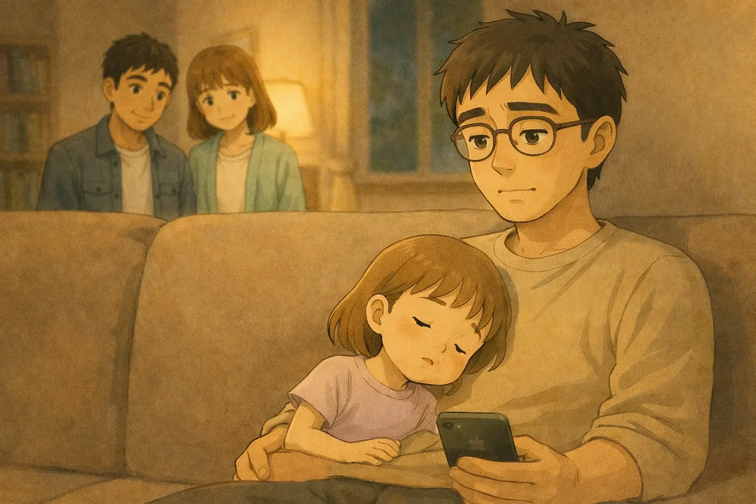  iPhone 16eを使いながら、次の機種を落ち着いて考えるさとしと芽依