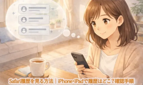 Safari履歴を見る方法｜iPhone・iPadで履歴はどこ？確認手順